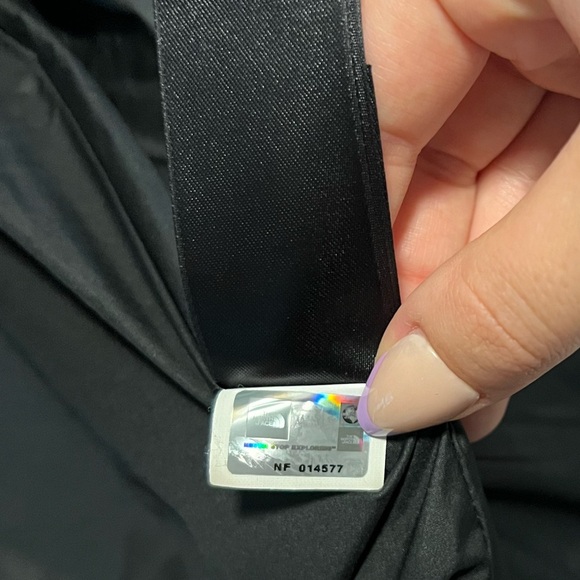 North face quilted black Luna jacket - Picture 7 of 7